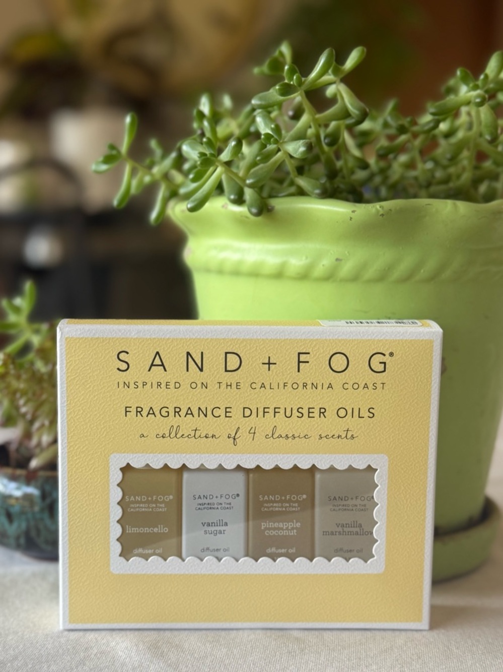 SAND+FOG Fragrance Diffuser Oils Limoncello, Vanilla Sugar, Marshmallow, Coconut